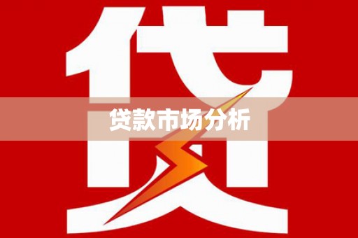 沙依巴克贷款市场分析