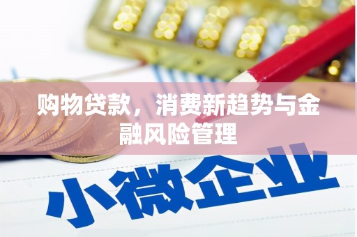 沙依巴克购物贷款，消费新趋势与金融风险管理
