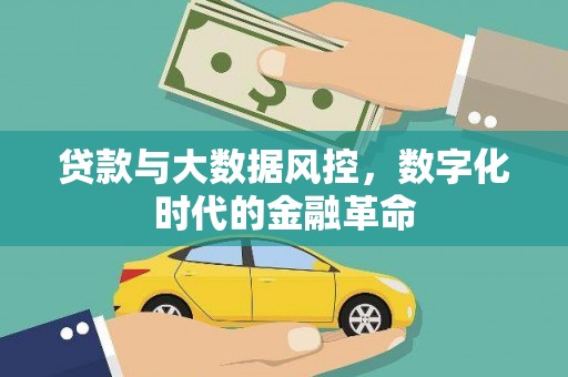 沙依巴克贷款与大数据风控，数字化时代的金融革命