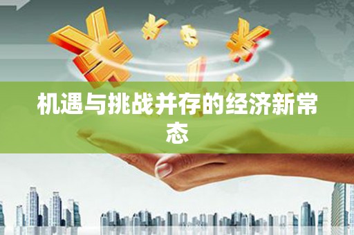 沙依巴克机遇与挑战并存的经济新常态