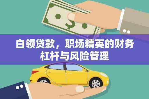 沙依巴克白领贷款，职场精英的财务杠杆与风险管理