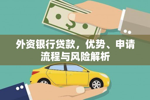 沙依巴克外资银行贷款，优势、申请流程与风险解析