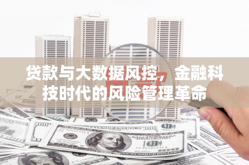 沙依巴克贷款与大数据风控，金融科技时代的风险管理革命