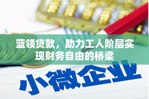 沙依巴克蓝领贷款，助力工人阶层实现财务自由的桥梁
