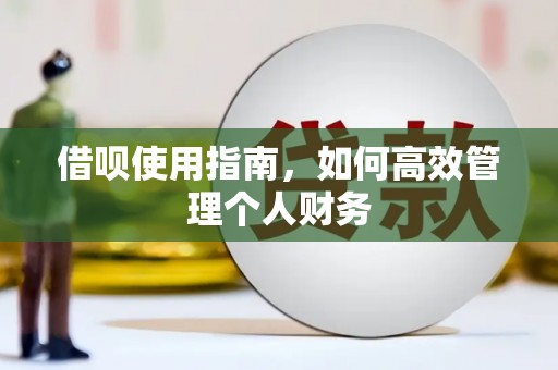 沙依巴克借呗使用指南，如何高效管理个人财务