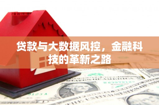 沙依巴克贷款与大数据风控，金融科技的革新之路