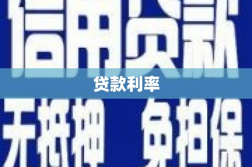 沙依巴克贷款利率