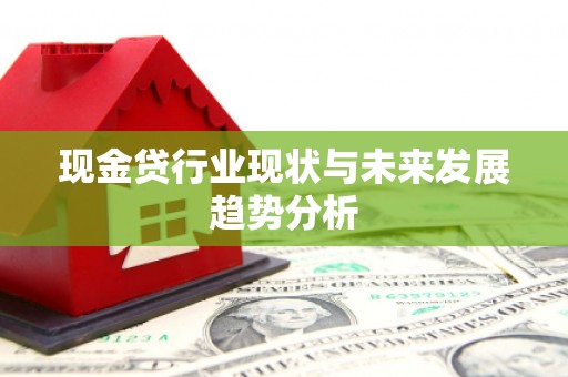 沙依巴克现金贷行业现状与未来发展趋势分析