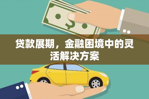 沙依巴克贷款展期，金融困境中的灵活解决方案