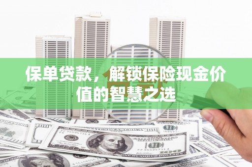 沙依巴克保单贷款，解锁保险现金价值的智慧之选