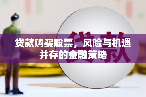 沙依巴克贷款购买股票，风险与机遇并存的金融策略