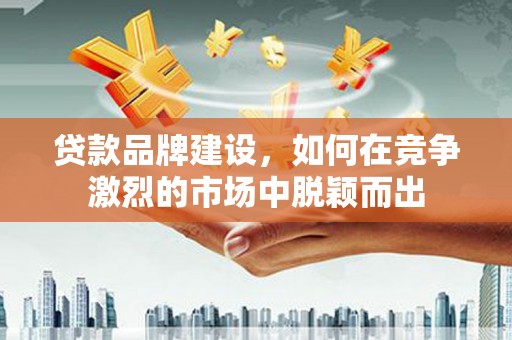 沙依巴克贷款品牌建设，如何在竞争激烈的市场中脱颖而出