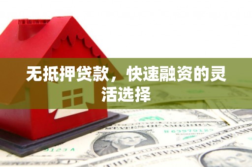 沙依巴克无抵押贷款，快速融资的灵活选择