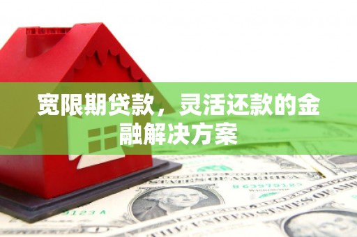 沙依巴克宽限期贷款，灵活还款的金融解决方案