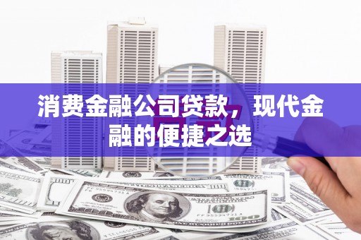 沙依巴克消费金融公司贷款，现代金融的便捷之选
