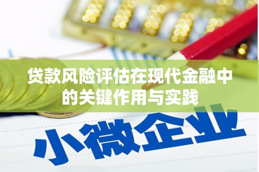 沙依巴克贷款风险评估在现代金融中的关键作用与实践