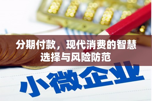 沙依巴克分期付款，现代消费的智慧选择与风险防范