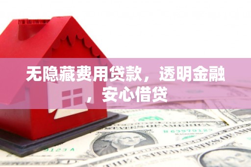 沙依巴克无隐藏费用贷款，透明金融，安心借贷