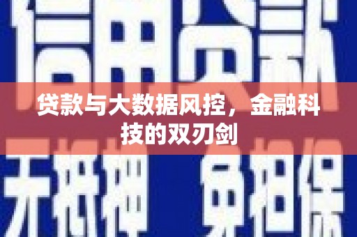 沙依巴克贷款与大数据风控，金融科技的双刃剑
