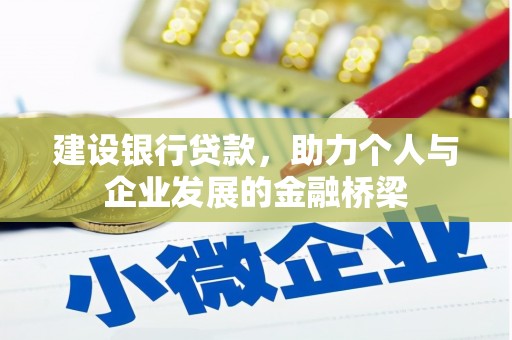 沙依巴克建设银行贷款，助力个人与企业发展的金融桥梁