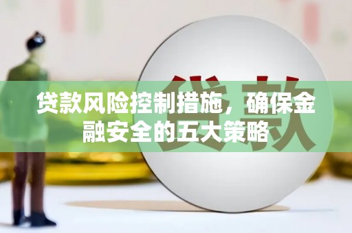 沙依巴克贷款风险控制措施，确保金融安全的五大策略