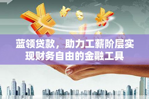 沙依巴克蓝领贷款，助力工薪阶层实现财务自由的金融工具