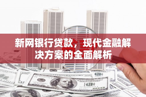 沙依巴克新网银行贷款，现代金融解决方案的全面解析