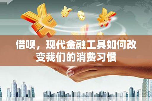 沙依巴克借呗，现代金融工具如何改变我们的消费习惯