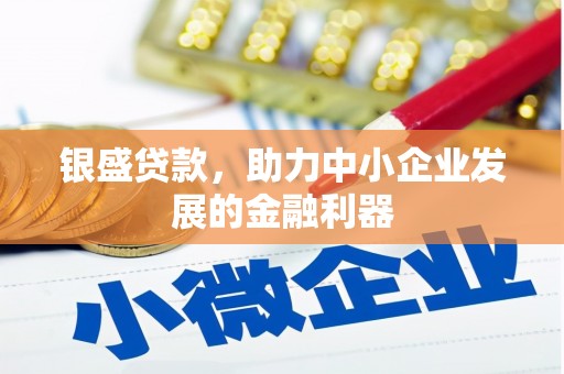 沙依巴克银盛贷款，助力中小企业发展的金融利器