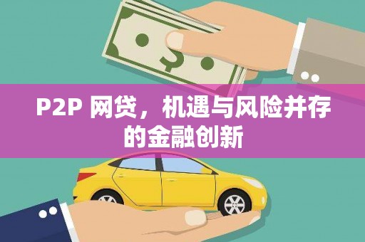 沙依巴克P2P 网贷，机遇与风险并存的金融创新