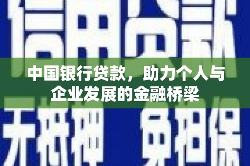 沙依巴克中国银行贷款，助力个人与企业发展的金融桥梁