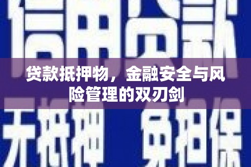 沙依巴克贷款抵押物，金融安全与风险管理的双刃剑