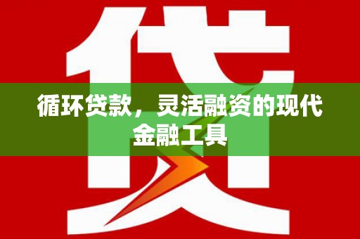 沙依巴克循环贷款，灵活融资的现代金融工具