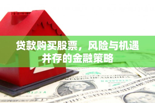 沙依巴克贷款购买股票，风险与机遇并存的金融策略
