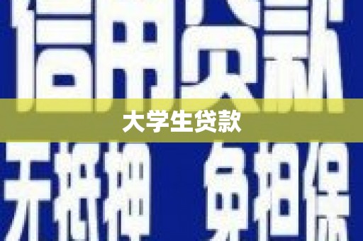 沙依巴克大学生贷款